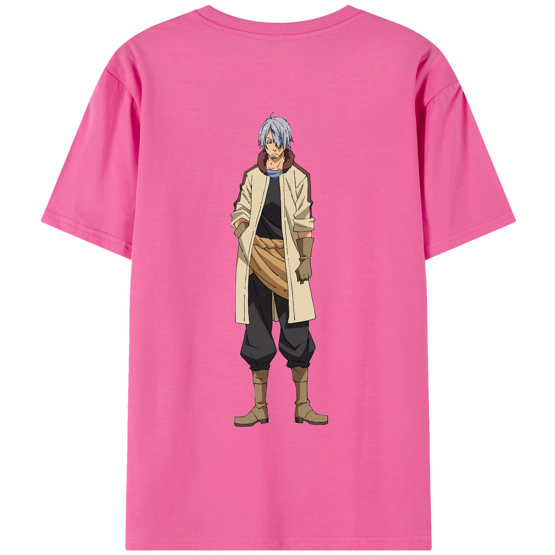 （画像用） 転スラ Regarding Reincarnated to Slime レディース半袖Tシャツ(バックプリント)